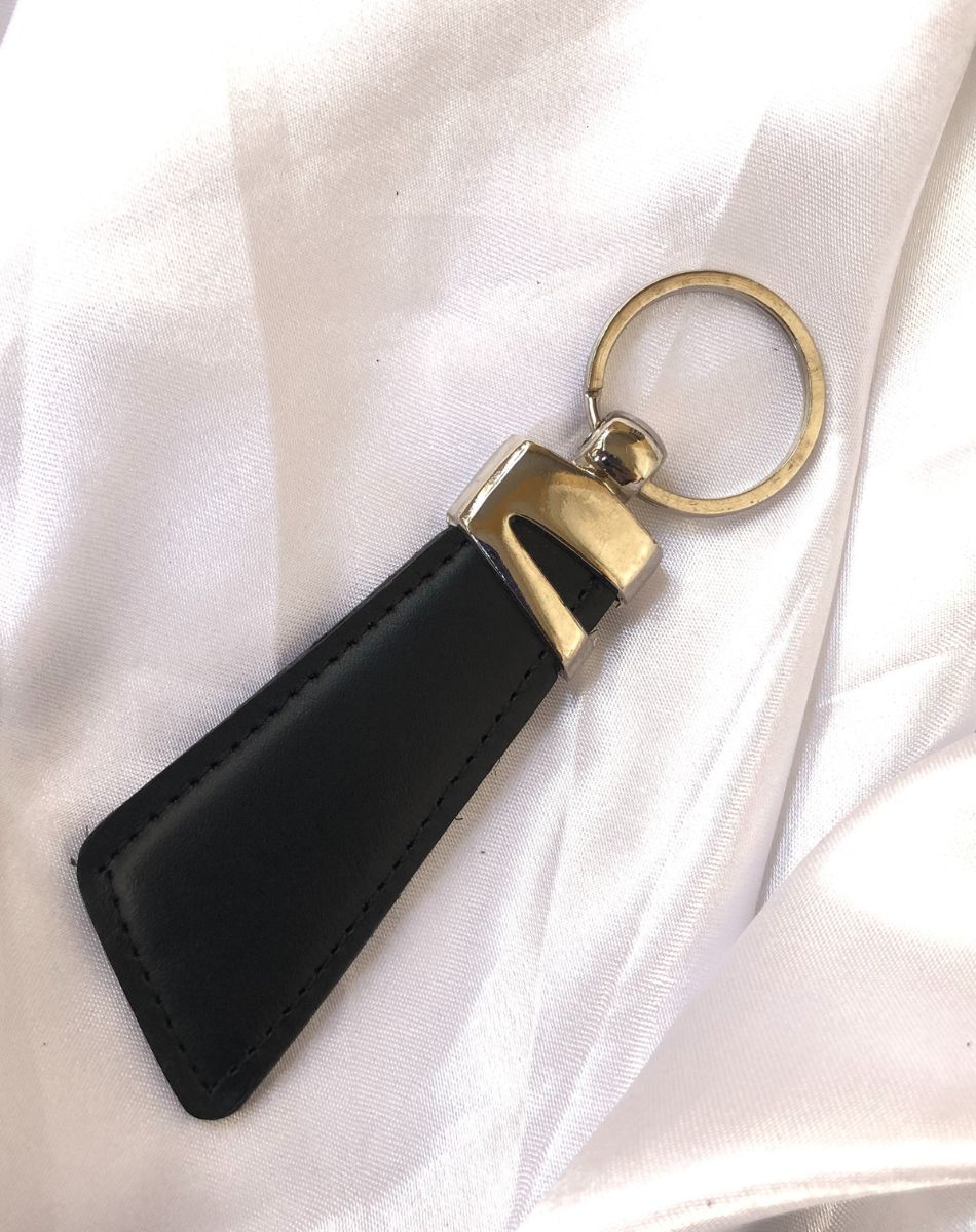 Leather Z Keychain