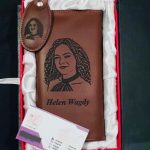 Name & Picture Engraved Ladies Wallet & Keychain Gift-set