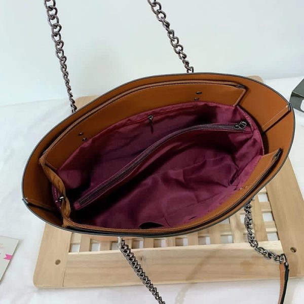 Leather Tote Bag. It is a high-quality luxurious Leather Shoulder Bag.