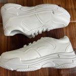 High Sole White Sneakers for Girls