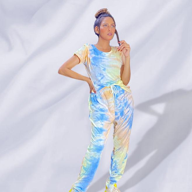 Tie & Dye Summer Tracksuit - J's Store | Perfect for Summer Picnics