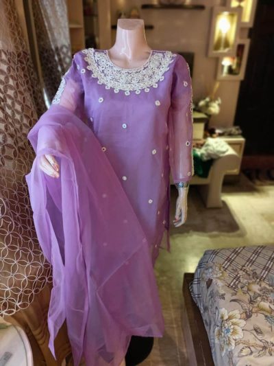 Aaina - 3 Piece Stitched Suit
