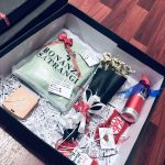 Gold Eid Gift Box.