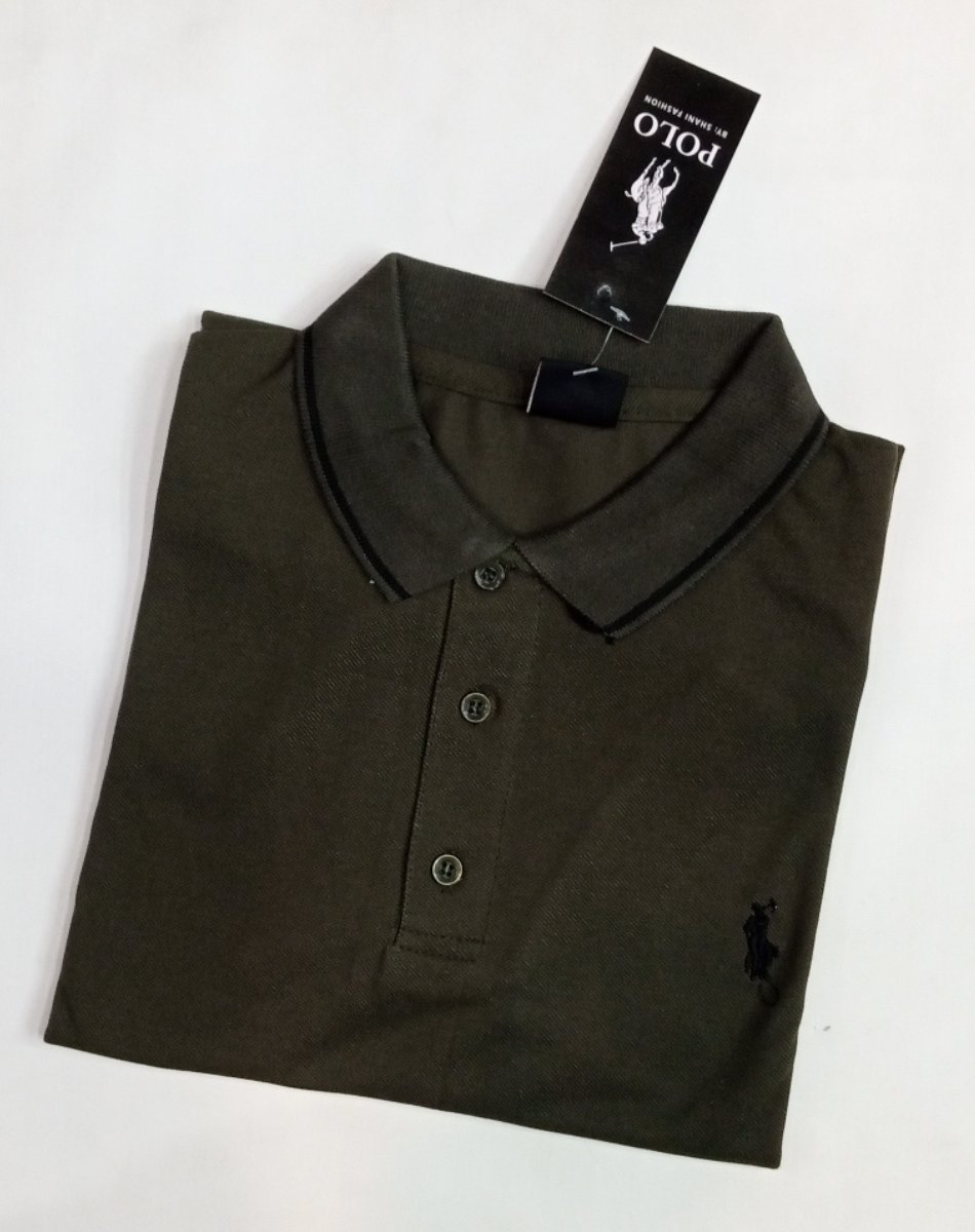 Indian Khaaki Polo Shirt