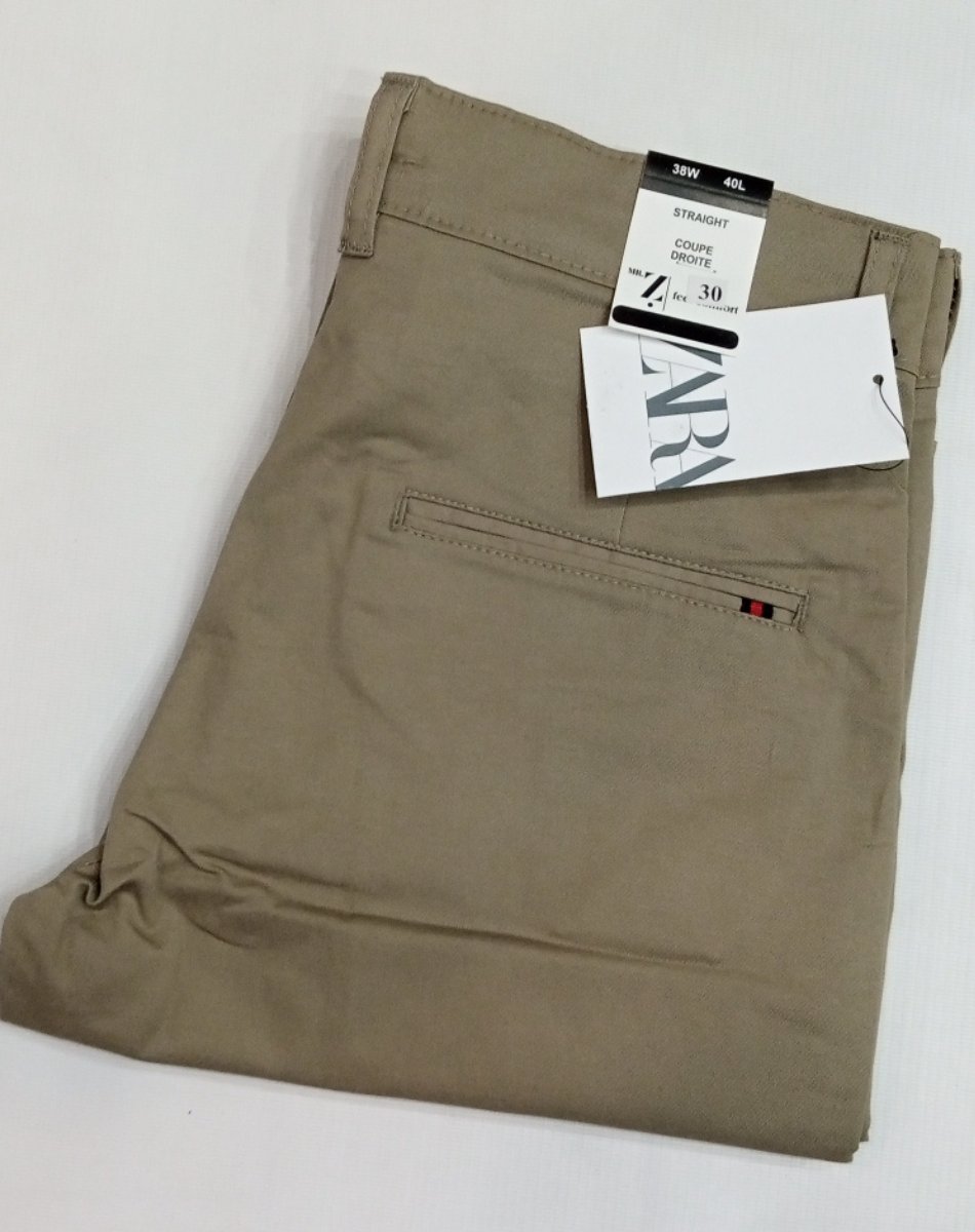 ZR Fawn Cotton Chinos
