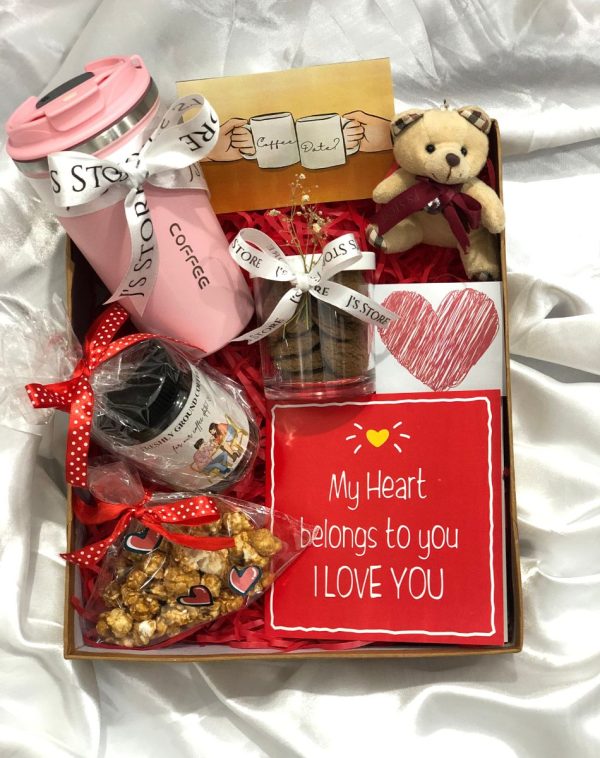 Valentine's Day Gift Box | Valentine Gift for Her | Galentine Gift Box | Valentine's Day | cheapest Valentine's Day Gift | Gift Box | Starbucks Cup