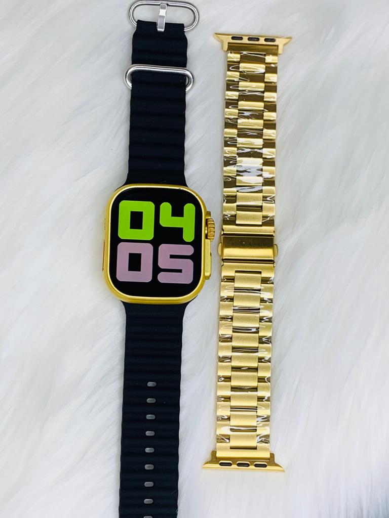 Series 8 Ultra GOLD Edition With Silicon Strap