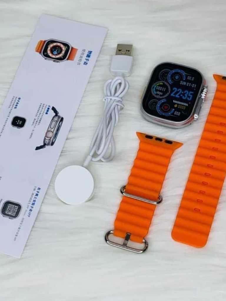 T900 Ultra Orange with Wireless Charger and Accesories