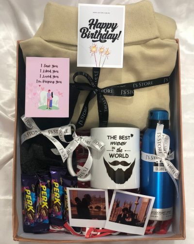 Teddy Bear Baby Boy Basket | Simply Unique Baby Gifts