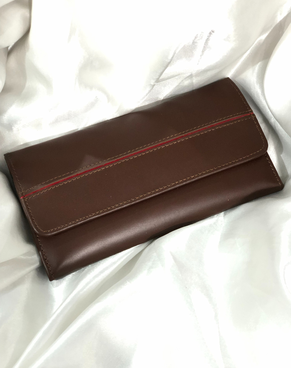 Classic Carry Leather Wallet (Dark Brown)