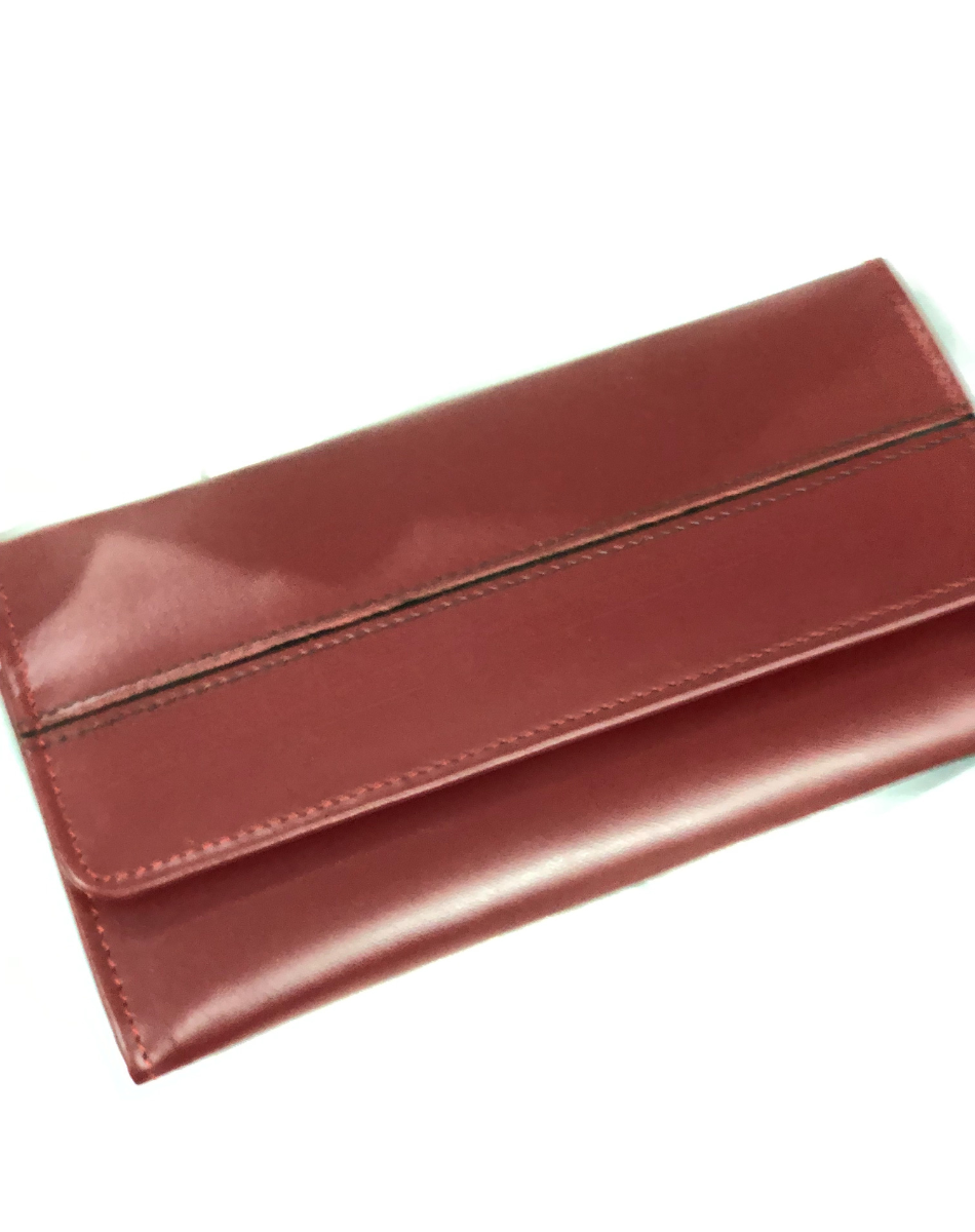 Classic Carry Leather Wallet (Red)