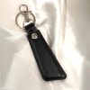 Sleek Leather Keychain