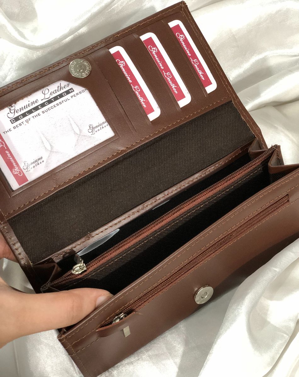 The Everyday Leather Wallet (Chocolate Brown)