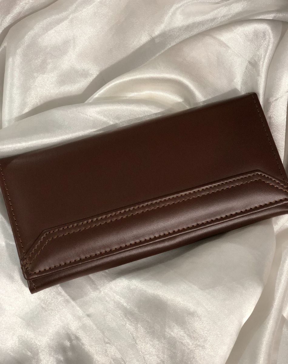 The Everyday Leather Wallet (Chocolate Brown)