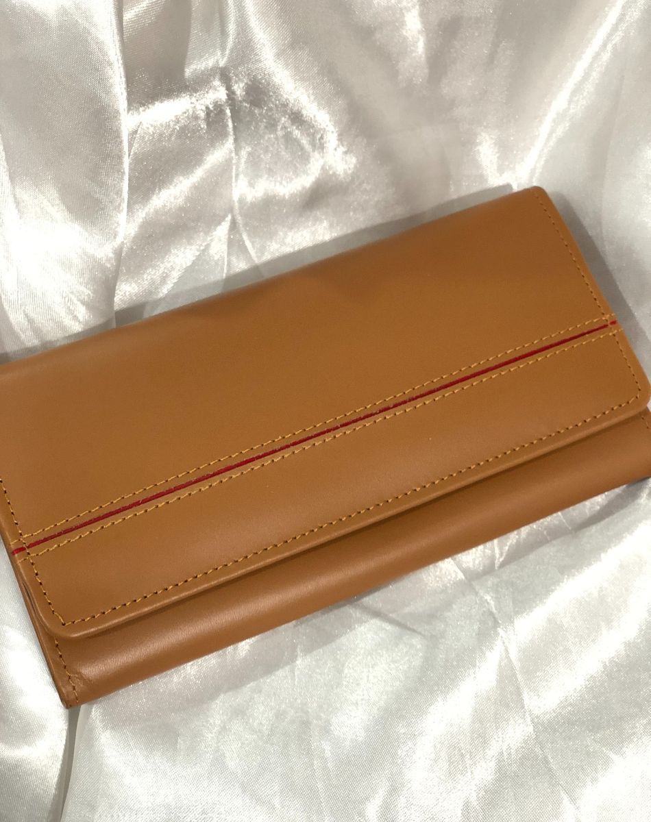 Timeless Leather Wallet (Camel)