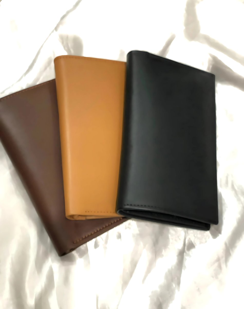 Long Leather Wallet for Men