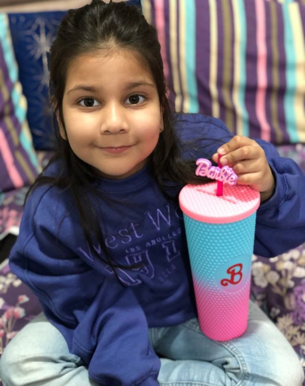 Barbie Glow-Up Tumbler - Close-up