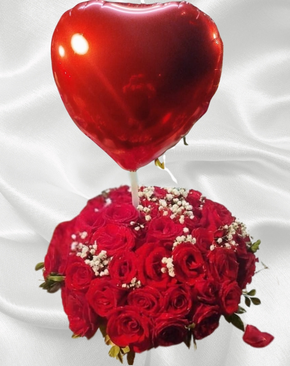 Balloon of Love Bouquet