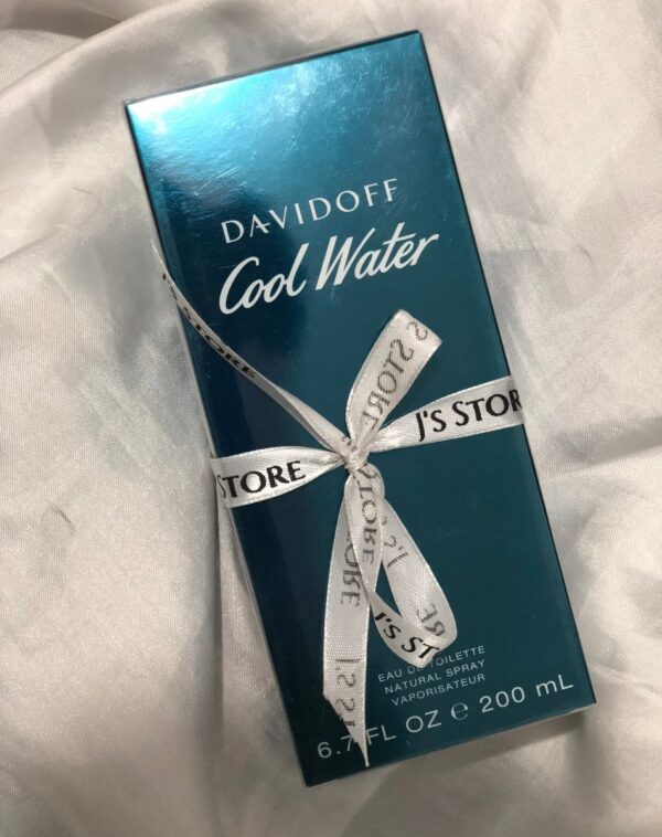 Davidoff Cool Water Eau de Toilette 200ml wrapped with J's Store