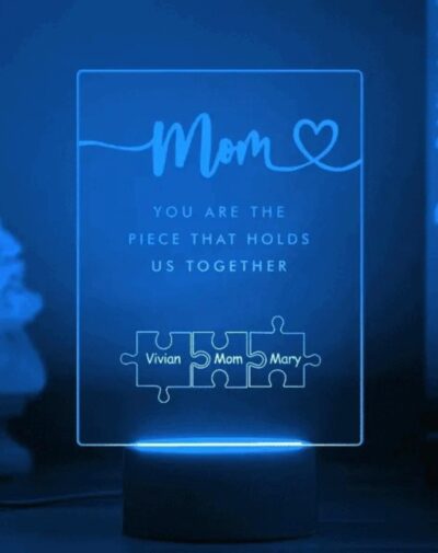 Mother's Day LED Frame with a Heartfelt Message