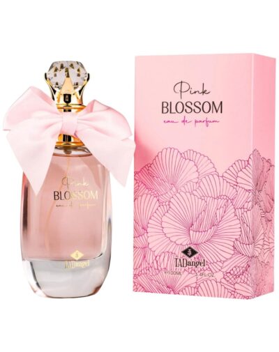 Pink Blossom perfume bottle and box by Tad Angel - 100ml Eau de Parfum