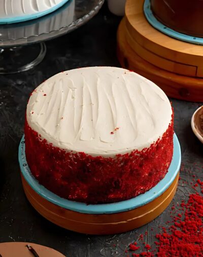 Red Velvet Cake - Creamy beetroot-flavored cake with cream cheese frosting from J’s Store, Karachi