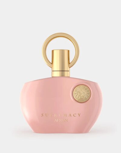 Supremacy Pink perfume bottle with gold ring cap, 100 ml EDP – buy online at J’s Store