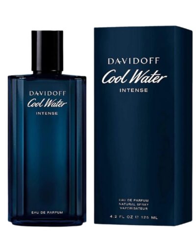 Authentic Davidoff Cool Water Intense for Him 125 ml perfume bottle at J’s Store.